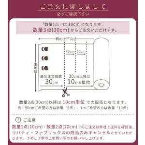 リバティプリント 生地 別注 国産 つや消し ...の詳細画像1