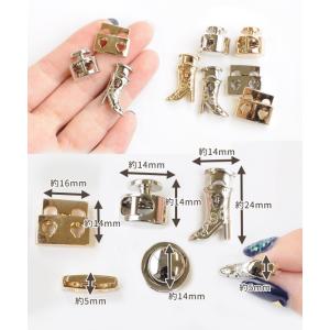 メタル コード ストッパー 2穴 3個入 全8...の詳細画像3