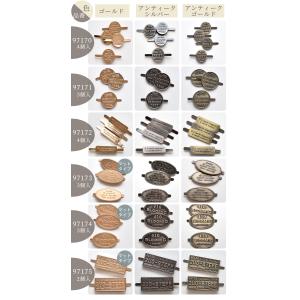 メタルタグ プレート 差し込み式 全3色 6種...の詳細画像5