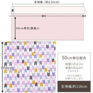 生地 布 布地 ドビー 織り 和もよう 矢絣 ...の詳細画像4