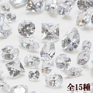 A級 片穴＆両穴あり クリスタル ビジュー 5個〜24個入り 全15種 ■ ハンドメイド 手芸 手作り アクセサリー パーツ ピアス イヤリング 裸石 ■ sps｜手作り工房 MYmamaヤフー店