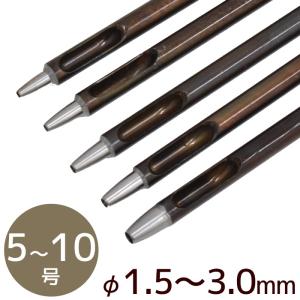 クラフト社  ハトメ抜き 5号 6号 7号 8号 10号 φ1.5mm φ1.8mm φ2.1mm φ2.4mm φ3.0mm ■ 8261 レザークラフト ハンドメイド 手芸 手作り ■