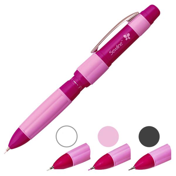 ソーライン トリオ カラーズ チャコペンシル × 3色 ゆうパケット送料無料 ■ Sewline 布...