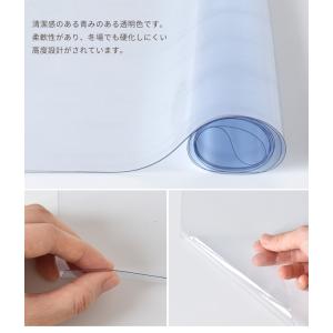 ビニール シート 生地 PVC 透明 厚さ0....の詳細画像3