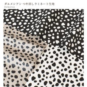 生地 つや消し ラミネート ダルメシアン ■ ...の詳細画像5