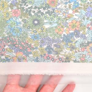リバティプリント つや消し ラミネート 生地 ...の詳細画像3