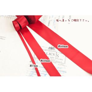 リボン サテン 手芸 生地 ラッピング ヘア ...の詳細画像4