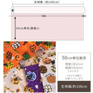 生地 布 布地 スケア ハッピー ハロウィン ...の詳細画像3