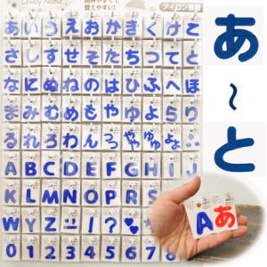 名前ワッペン ラブリーネーム 青 お名前ワッペン数字0〜9 □ ハンドメイド 手芸