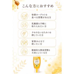 マイハニー はちみつ アカシア蜂蜜 非加熱 1...の詳細画像4