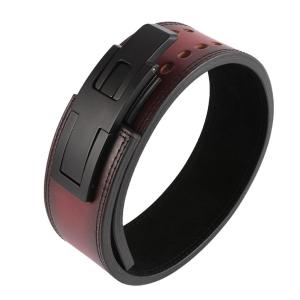 クイックレバーバックルフィットネスベルト牛革パワーリフティングベルト重量挙げスクワットデッドリフトプロスポーツ防護服