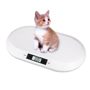 ペット 体重計 デジタル ペット体重計り 小型 電池式 薄型 小型犬 猫 ウサギ 体重管理 ペット用 スケール 計量 10g単位 20kg｜mya-bussan