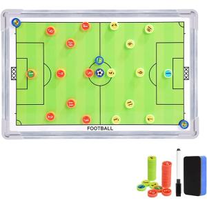 戦術ボード 作戦盤 作戦板 サッカー 作戦ボード プロのフットボールコーチボード磁気トレーニング戦術板マグネタイトアルミフレーム 作戦ボード｜mya-bussan