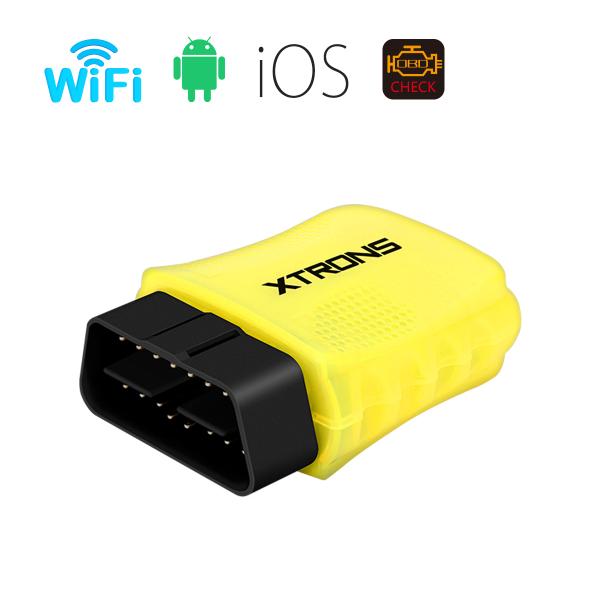 (OBD04)XTRONS OBD2 wifi 自動車故障診断機 iPhone Androidに適用...