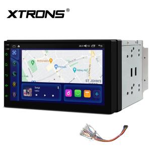 XTRONS 10.1インチ 1DIN オーディオ iPhone CarPlay ワイヤレス