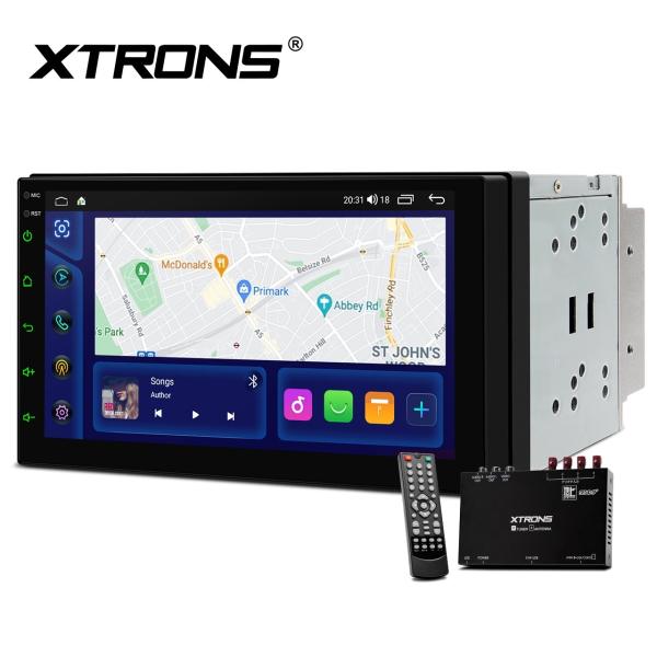 XTRONS カーナビ フルセグ 7インチ Androidナビ 2DIN ディスプレイオーディオ フ...