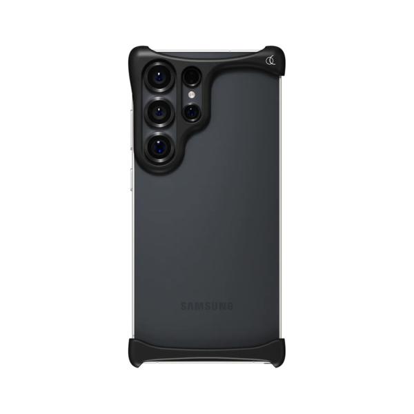【Arc Pulse公式】 Galaxy S25 Ultra バンパー ケース アルミ・ミラーシルバ...