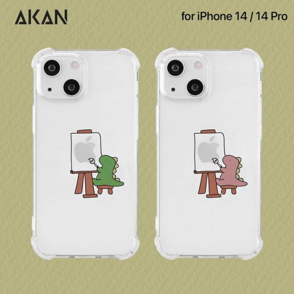 アイフォン14 ケース カバー [ iPhone 14 / 14 Pro ] ソフトタフケース おし...