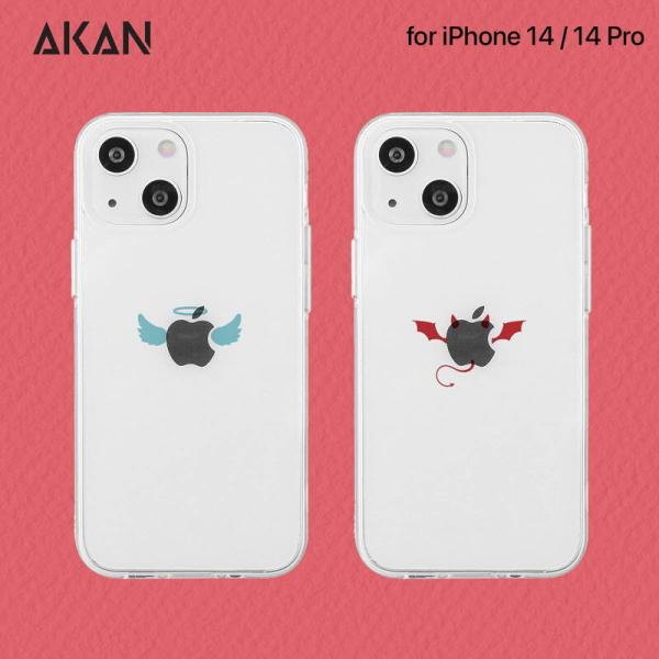 アイフォン14 ケース カバー [ iPhone 14 / 14 Pro ] ソフトクリアケース 天...