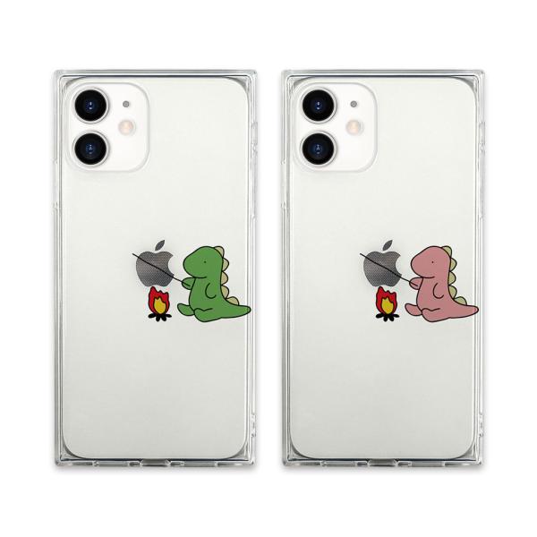 iPhone SE (第3世代 / 2022年) ケース カバー AKAN ソフト スクエアケース ...