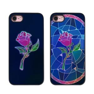 iPhone SE ケース iPhone 8/7ケース Dparks Twinkle Case ステンドグラスアイフォン カバー 4.7インチ