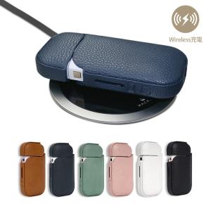 iQOS 2.4 Plus / iQOS アイコス ケース Qi ワイヤレス充電対応 GAZEON 置くだけで充電できる アイコス 収納 ホルダー