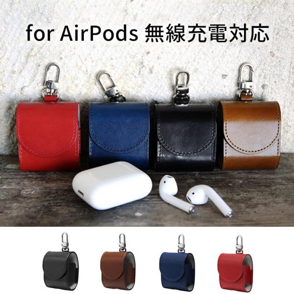 AirPods ケース カバー 本革 HANSMARE ITALY LEATHER CASE for...