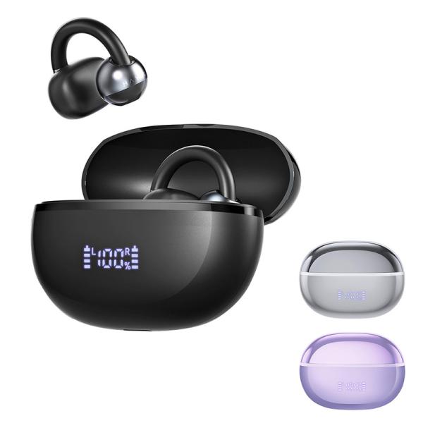 Haylou Airfree イヤーカフ型ワイヤレスイヤホン [耳を塞がない Hi-Fiサウンド] ...