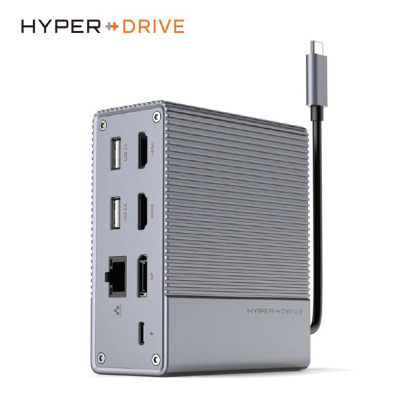［約2倍のスピード＆パワーを実現］HyperDrive Gen2 USB-Cハブ 【12ポート】4K...