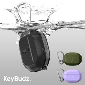 KeyBudz AirPods Pro (第2世代/第1世代）Element 防水ケース 米軍MIL規格 IP68 カラビナ付き｜mycaseshop