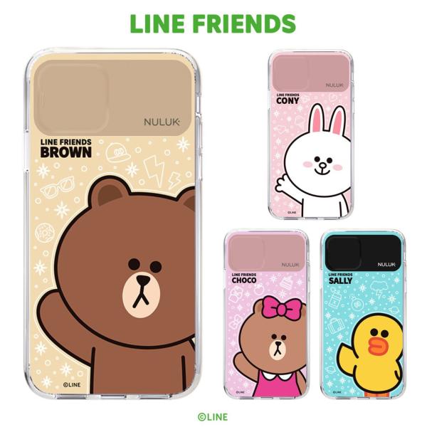 iPhone 11 ケース LINE FRIENDS iPhone 11 Pro ケース LEDで光...