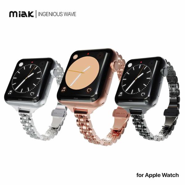 Apple Watch バンド miak JUBILEE METAL BAND for アップルウォ...