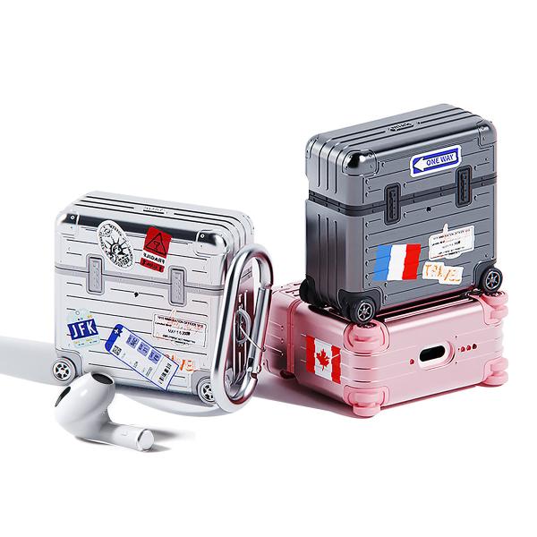 miak AirPods4 ケース 第4世代 キャリーケース [ 耐衝撃 ハードケース ワイヤレス充...