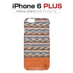 iPhone6s Plus/6 Plus ケース 天然木 Man＆Wood Peroa check（マンアンドウッド ぺロアチェック）アイフォン