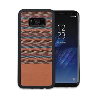 Galaxy S9 ケース Galaxy S9＋ ケース Galaxy S8 ケース Galaxy S8＋ カバー 天然木 Man&Wood Browny Check ギャラクシー エスナイン エスエイト木製｜mycaseshop