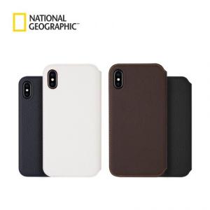 iPhone SE (第3世代 / 2022年) ケース カバー 手帳型 National Geographic Eco-Leather FOLIO CASE [iPhone SE2/XS/X]｜mycaseshop