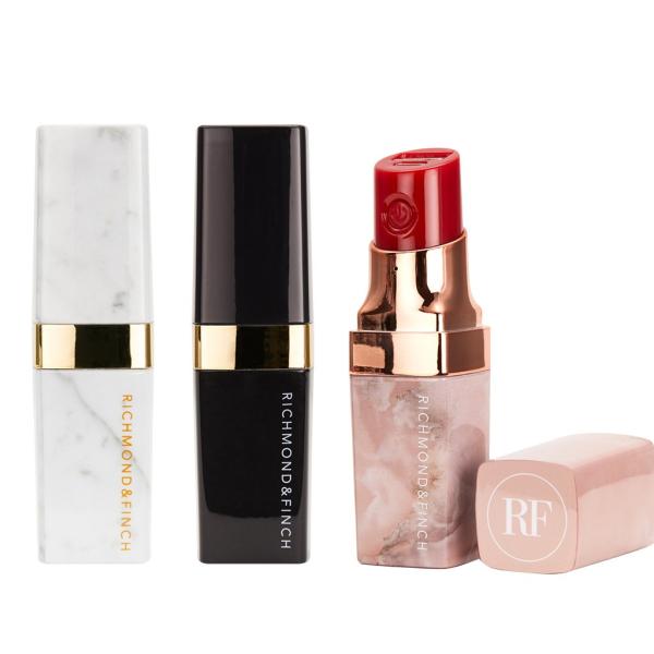 モバイルバッテリー 2,600mAh Richmond &amp; Finch LIPSTICK POWER...