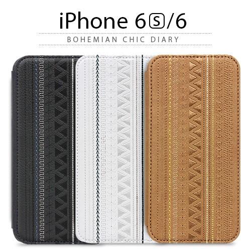 iPhone6s ケース 手帳型 STI:L BOHEMIAN CHIC Diary（スティール ボ...