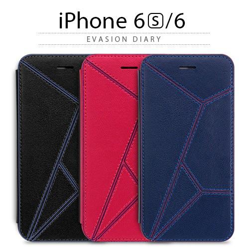 iPhone6s ケース 手帳型 STI:L EVASION Diary（スティール イヴェイジョン...