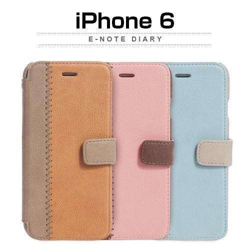iPhone6s/6 ケース 手帳型 ZENUS E-note Diary （ゼヌス イーノートダイ...