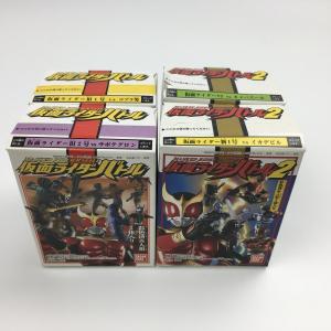 バンダイ 仮面ライダーバトル４種 旧１号 コブラ男 旧２号 サボテグロン 新１号 イカデビル V3 カメバズーカ｜myco