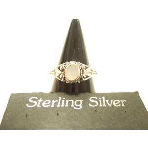 横浜最新 シルバー925銀ピンキーリング♪魅惑の中世クロム風 シェルタイプ 8号 送料無料指輪27a...