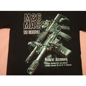 横浜最新★M26ショットガン♪魅惑の夜光Ｔシャツ M, L, XL 送料220円1a(サイズを必ずお知らせ下さい)