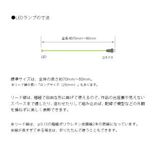 チップ型LEDランプ 白(超高輝度) 標準サイ...の詳細画像3