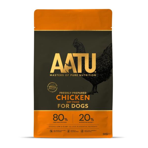 【新レシピ】　AATU　犬用　アートゥー　チキン　5kg