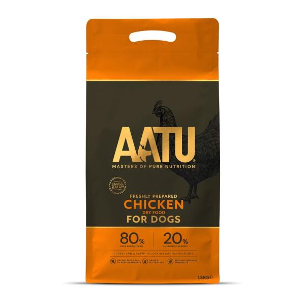【新レシピ】　AATU　犬用　アートゥー　チキン　1.5kg