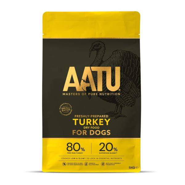 【新レシピ】　AATU　犬用　アートゥー　ターキー　5kg