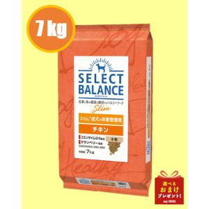 セレクトバランス スリムラム 3kg×2袋 SELECT BALANCE セレクトバランス スリム ラム 小粒 成犬の体重管理用