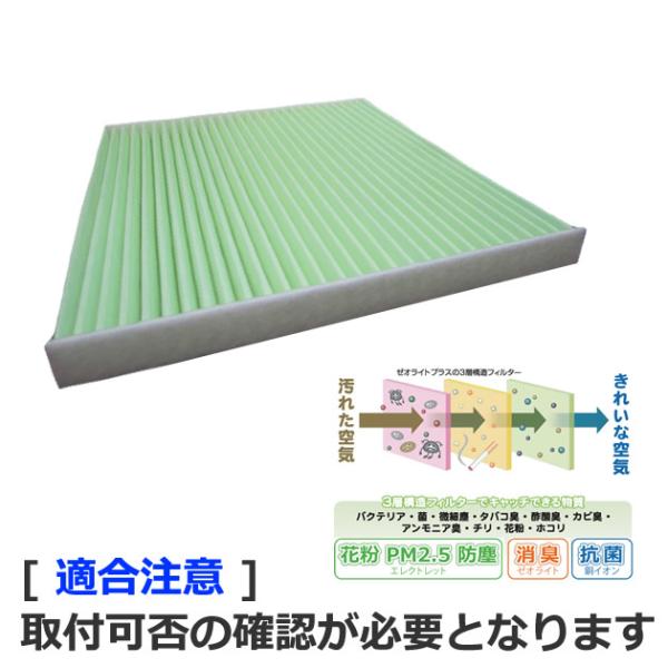 RCF1802. エアコンフィルター ゼオライト プラス (MICRO 日本マイクロフィルター工業)...