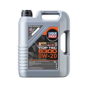 トップテック6300. SAE 0W-20　API:SN.　ACEA:C5.　容量:5リットル (LIQUI MOLY:21217) [取寄せ]｜mydokini